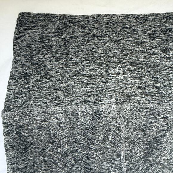 Beyond Yoga Space Dye Leggings, Charcoal w/ orange detail size S EUC high waist - Picture 5 of 6